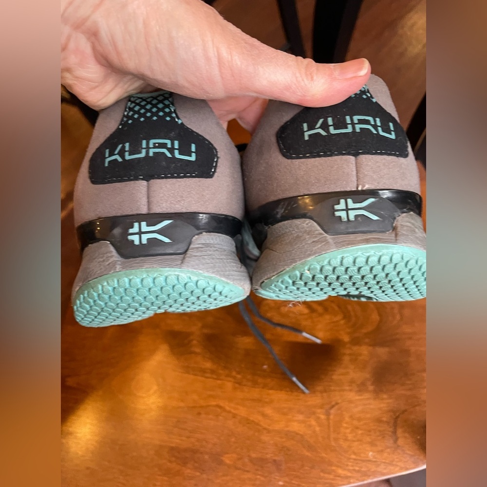 Kuru Quantum walking shoe Women's 9.5 in Teal and Black - Picture 9 of 12